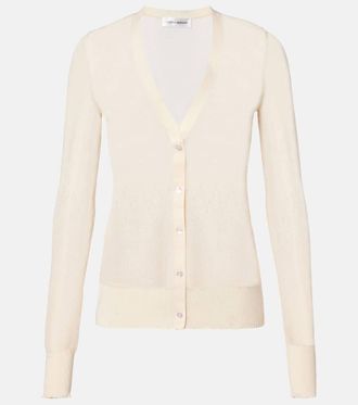 Victoria Beckham Cotton-blend cardigan