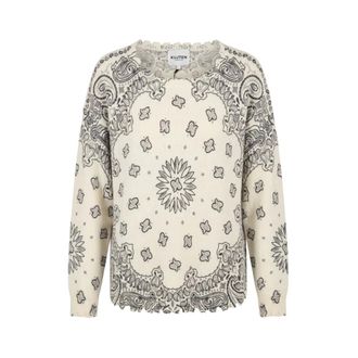 Kujten Kujten, Truien & Vesten, Dames, Veelkleurig, M, Wol, Mela Bandana Bico