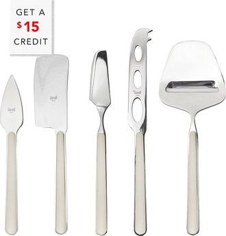 Mepra 5Pc Fantasia Cheese Knives With $15 Credit