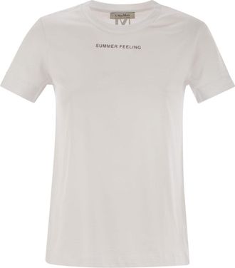 Max Mara Lusso Crewneck Short-sleeved T-shirt