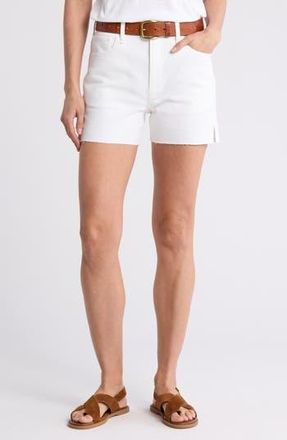 Rag & Bone Retro Cut Off Shorts in White at Nordstrom Rack, Size 31