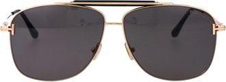 Tom Ford Aviator Sunglasses Ft1017 28 A
