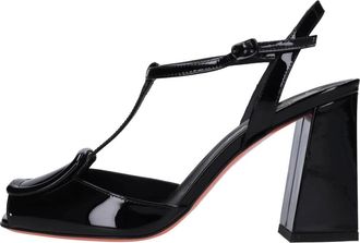 Santoni High Heel Sandals - female - Santoni - High Heel Sandals - Black - 8 UK - Shoes