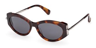 Max Mara MM0167 52A Womens Sunglasses Tortoiseshell Size 54