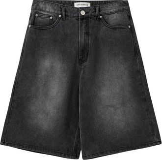Sofie Schnoor Denim Shorts - Dames - Denim shorts - Zwart - S - Denim - Korte Broeken