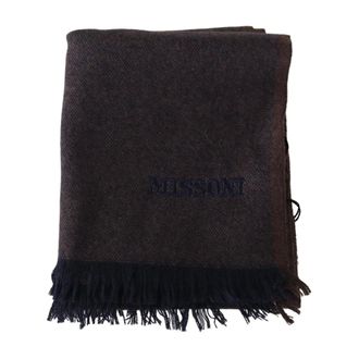Missoni Sciarpa in Cashmere - - Accessories - Uomo - Marrone - ONE SIZE