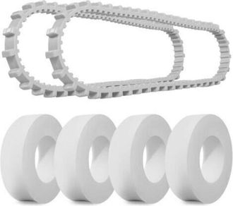 OEM Anillos De Riel Y Escalada 9985006-r2, Repuestos 6101611-r4 Compatibles Con El Robot De Piscina Maytronics Dolphin Nautilus Cc Plus (paquete De 6)