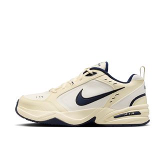 Nike Mens Air Monarch IV Workout Shoes in White | 415445-104