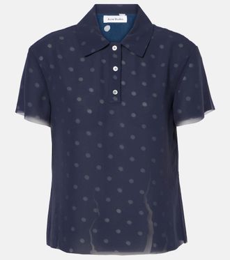 Acne Studios Blusa estampada