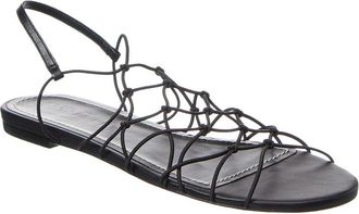 Staud Gio Knot Leather Sandal