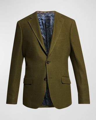 Etro Men & apos;s Basic Knit Blazer