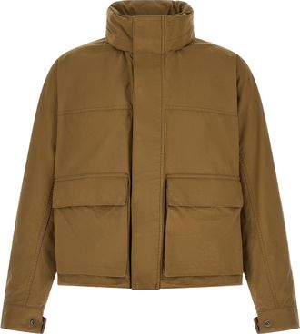 Christophe Lemaire Bicolor Cotton Mens Parka
