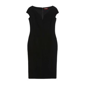 Max Mara Dames, Jurken, Zwart, Maat: 2XS