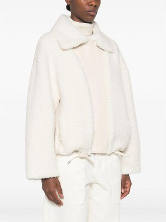 Sportmax Panelled Jacket - White