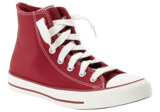 Converse Sneaker CONVERSE CHUCK TAYLOR ALL STAR CANVAS + SUEDE, Damen, Gr. 39,5, schwarz (park rot, egret, schwarz), Textil, Schuhe Sneaker