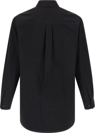 Christophe Lemaire Cotton Cr&ecirc;pe Shirt - Black