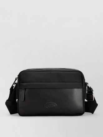 Tod's nylon nappa mini camera messenger bag