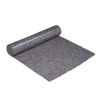 Relaxdays Relaxdays - 5 Vellones De Pintor, Funda Protectora, 1 M X 25 M = 25m&sup2;, Antideslizante, Impermeable, 220g/m&sup2;, Gris