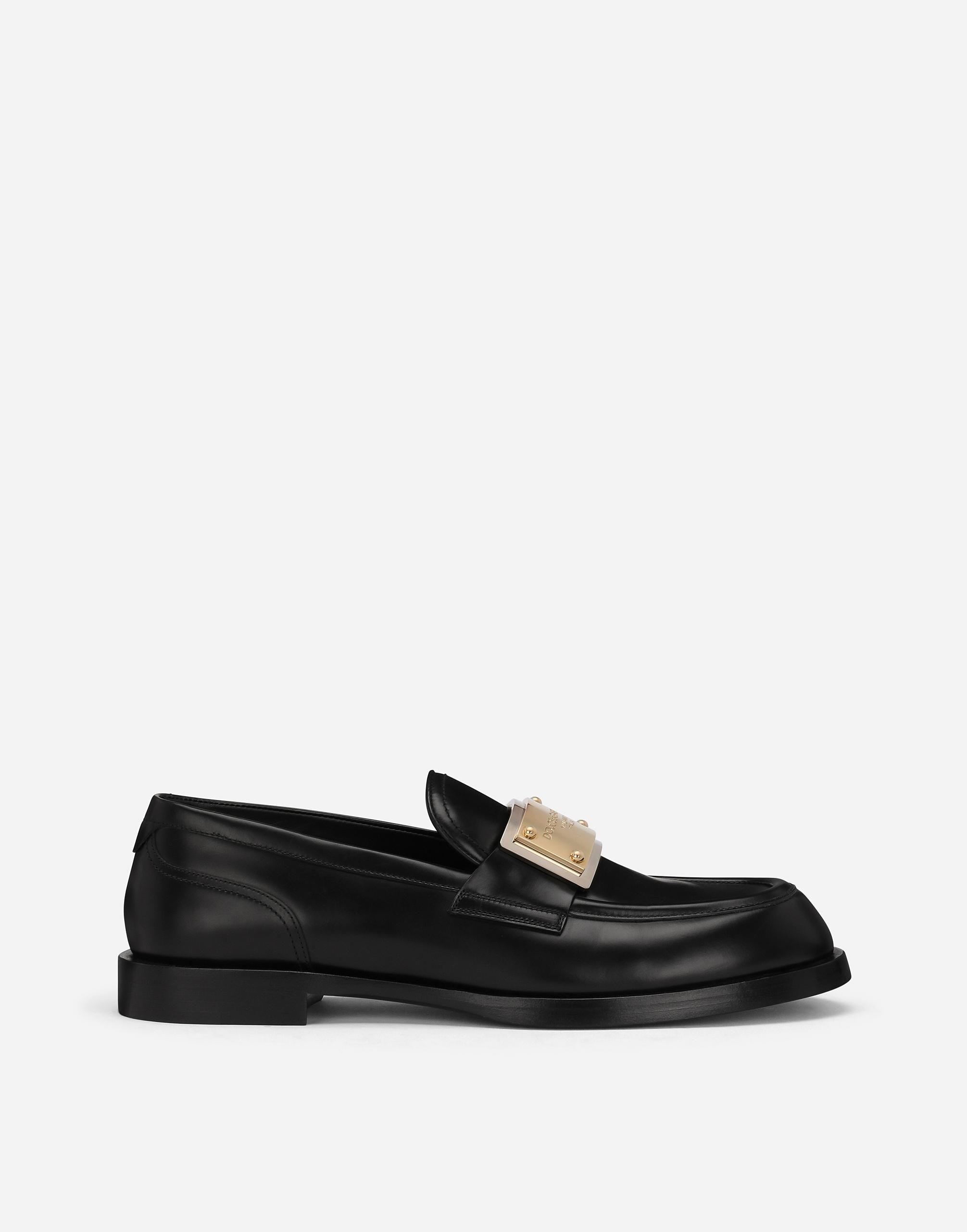 【関税込み】Dolce&Gabbana ブラック Pantofola スリッポン Dolce&Gabbanaのブラック Pantofola スリッポンがセール中