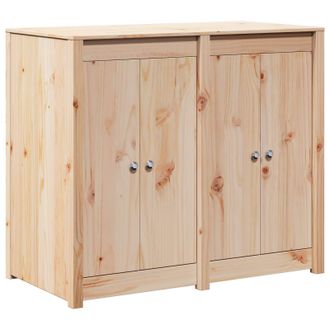 vidaXL Armario De Cocina De Exterior Meppel Madera De Douglas Natural Vidaxl