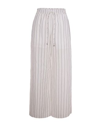 Liu Jo Pinstriped Lyocell Trousers
