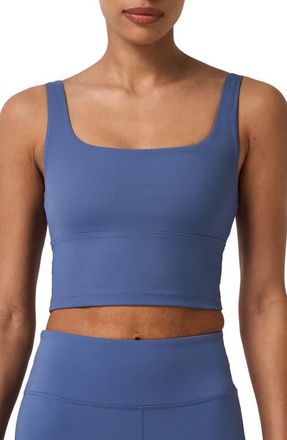 Travis Mathew Moveknit Rib Tank in Moonlight Blue at Nordstrom, Size X-Large