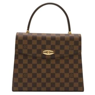 Louis Vuitton Pre-owned Damier Malletier Handbag Special Order N51379 - Dames - Pre-owned - Bruin - Maat: ONE Size