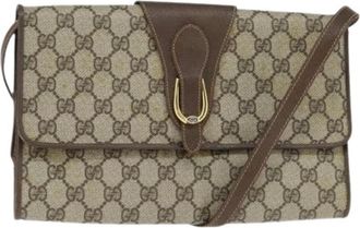 Gucci Pre-owned Cross Body Bags, female, Beige, Size: ONE SIZE Pre-owned Cross Body Bag
