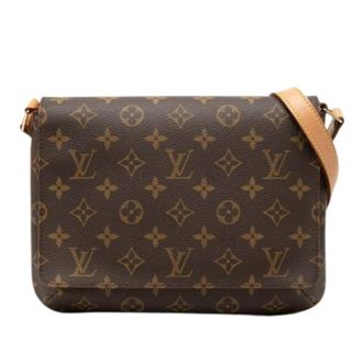 Louis Vuitton Pre-owned Cross Body Bags, female, Brown, Size: ONE SIZE Pre-owned Vintage Monogram Shoulder Bag