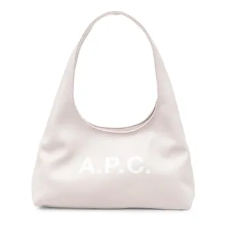 A.P.C. A.p.c., Tassen, Dames, Roze, ONE Size, Katoen, Baby Ninon Schoudertas