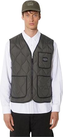 Awake NY Vests - Heren - Bodywarmers - Grijs - M - Jassen