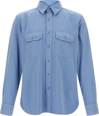 Tom Ford Light Blue Faille Shirt