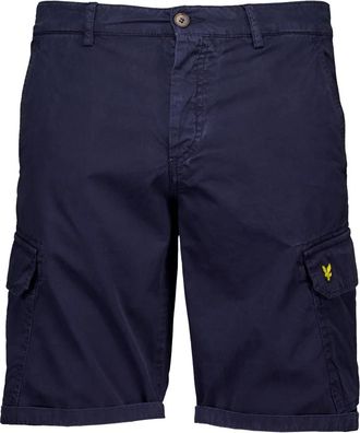 Lyle & Scott Wembley Cargo Short Shorts - Heren - Korte Broeken - Blauw - W36 - Katoen - Korte Broeken