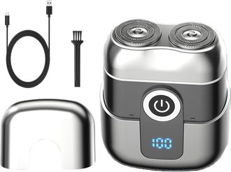 OEM Programaci&oacute;n El&eacute;ctrica Para Hombres, Usb-c Oplaadbare Tweekopige Con Pantalla Led, Compacto Con Herramientas De Almacenamiento Magn&eacute;ticas