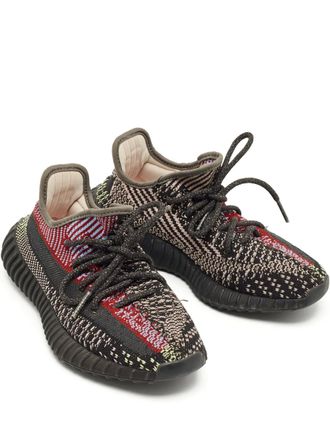 Yeezy by Kanye West Boost 350 V2 knit sneakers - men - Fabric/Fabric/Rubber - 36 - Black
