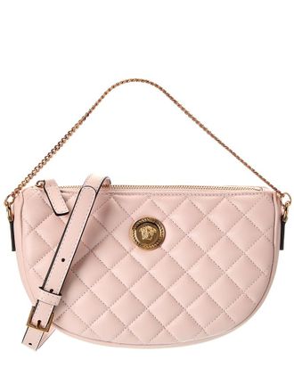 Versace La Medusa Quilted Leather Shoulder Bag