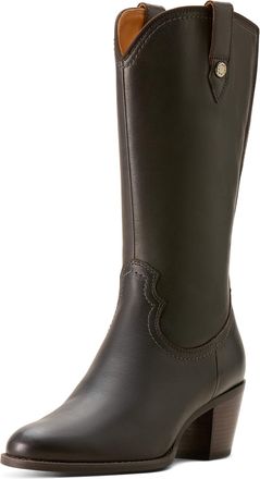 Ariat Womens Addison Boots in Chocolate Truffle, B Medium Width, Size 4.5, by Ariat