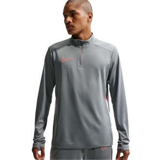 Nike Drill-top voor heren van de Academy (Grijs)