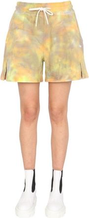 Msgm Relaxed Fit Cotton Shorts