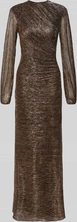 Forever New Schimmerndes Abendkleid mit Rundhalsausschnitt Modell Kristen in Grass, Gr&ouml;&szlig;e 32