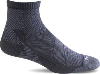 Sockwell Mens Elevate Quarter Moderate Compression Sock