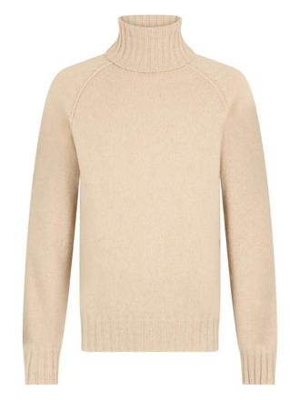 Malo roll-neck sweater - Neutrals