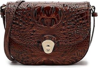 Brahmin Portia Cross Body Womens Handbags Pecan, Leather