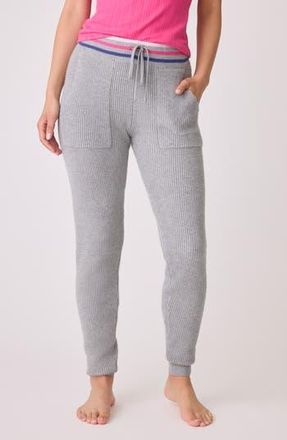 PJ Salvage Sweater Weather Drawstring Pants in Heather Grey at Nordstrom Rack, Size X-Small