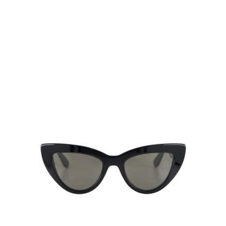 Emmanuelle Khanh Accessoires, Dames, Zwart, ONE Size, Nylon, Cherry Zonnebril