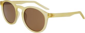 Nike SWERVE P N IU4640X Polarized 783 Mens Sunglasses Gold Size 51