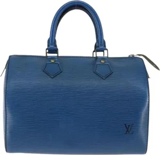 Louis Vuitton Pre-owned Handbags, female, Blue, Size: ONE SIZE Pre-owned Vintage Handbag