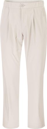 Herno Stretch Techno Nylon joggingbroek met plooien