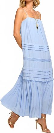 Ramy Brook Ruby Tiered Maxi Dress In Bazaar Blue
