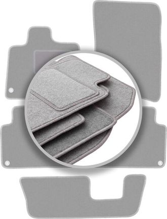 OEM Alfombrillas Grises Para Audi Q7 I 4l Suv (2005-2015)